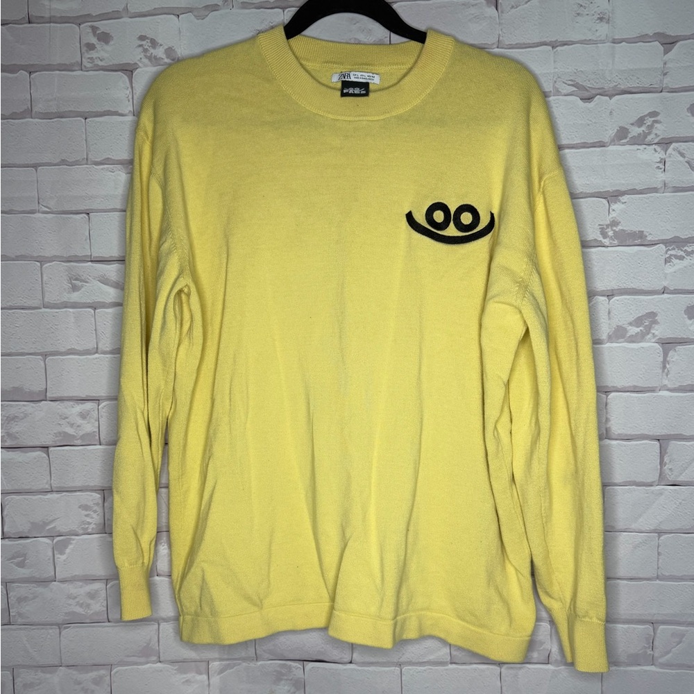 ZARA x FAES Graphic Knit Sweater – Yellow Sz L
Artsy | Playful Chic | Modern
